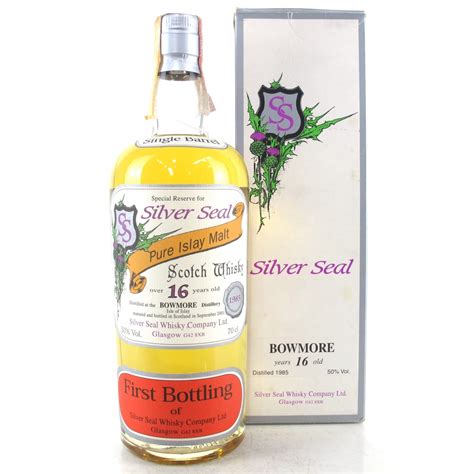 Bowmore 1985 Silver Seal 16 Year Old First Bottling Whisky Auctioneer
