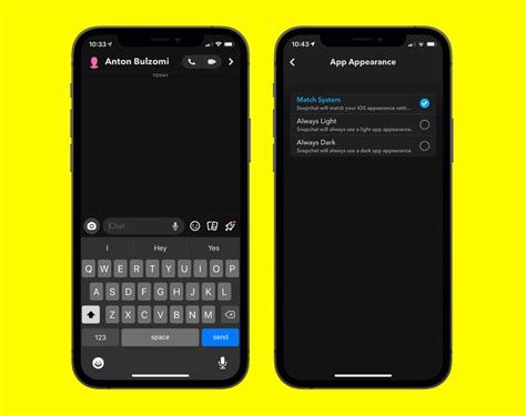 Snapchat Is About To Bring Their Dark Mode Trials On Ios