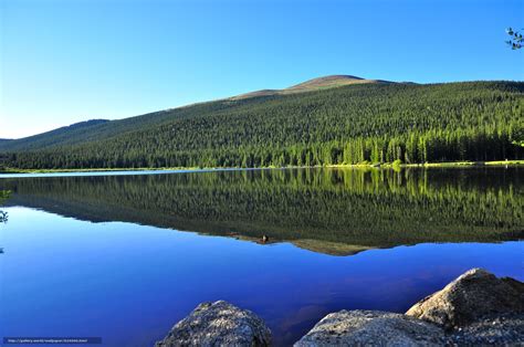 Download Hintergrund Echo Lake Monashee Mountains British Columbia