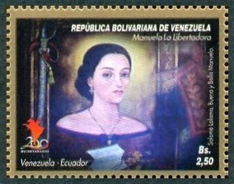 We would like to show you a description here but the site won't allow us. Venezuela - Ecuador Stamp Manuela Saenz 2010 Painting