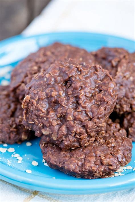 Chocolate No Bake Cookies With Peanut Butter Easy Dessert Recipe