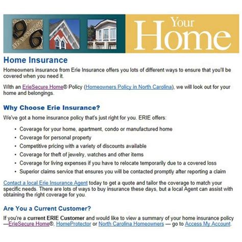 Erie insurance (erie) stock key data. Erie Homeowners Insurance Review - Premiums, Coverage | Top Ten Reviews