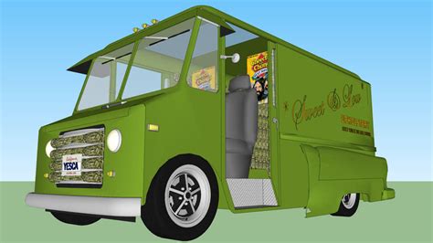 Recording contract and a string of hit comedy albums. CHEECH & CHONG's 1963 CHEVROLET P-10 STEP VAN (FINAL EDITION) | 3D Warehouse