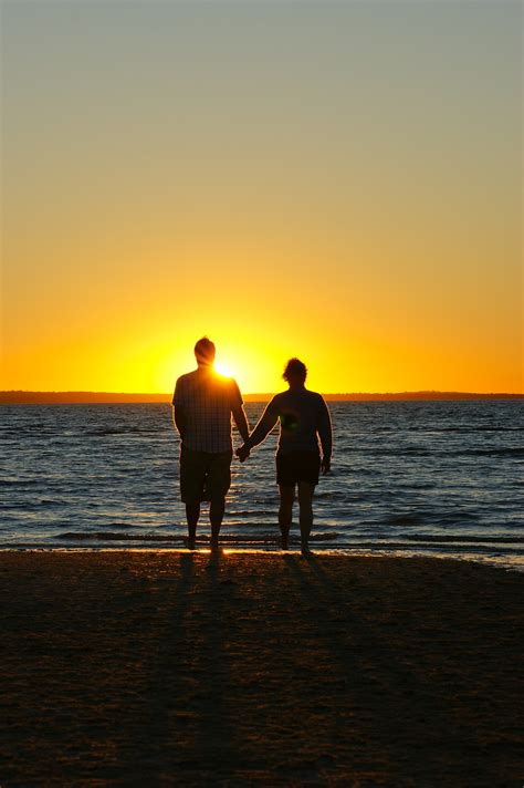Sunset Couple Holding Hands Free Photo On Pixabay Pixabay