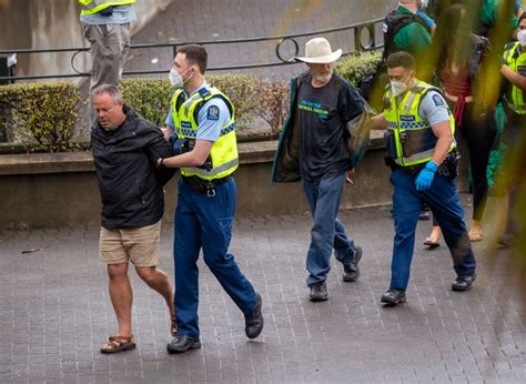 Police Arrest Convoy Protesters In New Zealand Express And Star