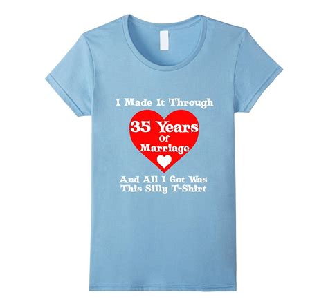 35th Wedding Anniversary Marriage Tee Shirt For Men Women 4lvs 4loveshirt