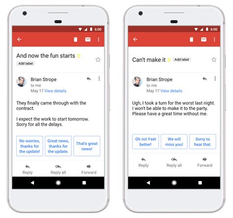 Efficient Smart Reply Now For Gmail