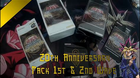 Yu Gi Oh 20th Anniversary Pack 1st And 2nd Wave Japonais Fr Youtube