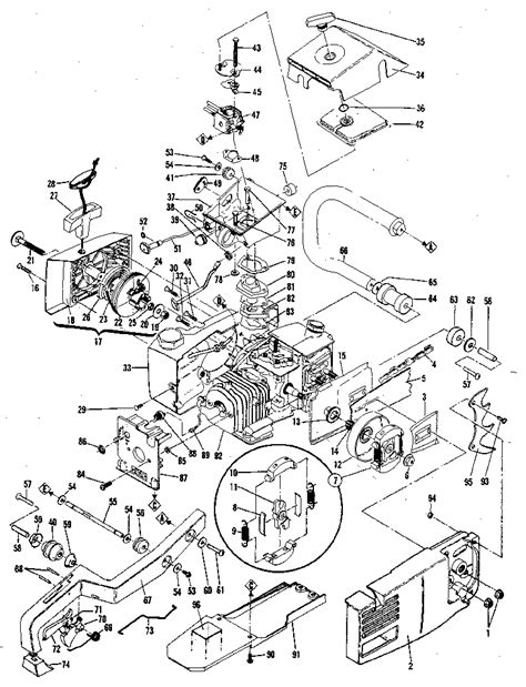 Mcculloch Chainsaw Parts Diagram
