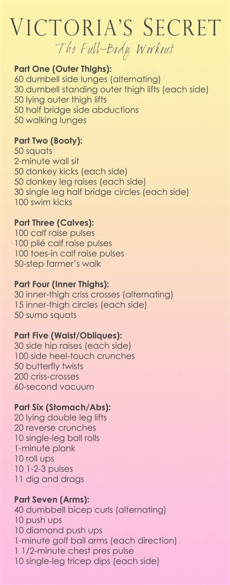 I'm glamour's senior online editor, marissa, and i'm a huge fitness fanatic. Image result for victoria secret model diet and workout ...