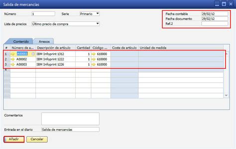 Cómo Se Gestionan Las Salidas De Mercancías En Sap Business One