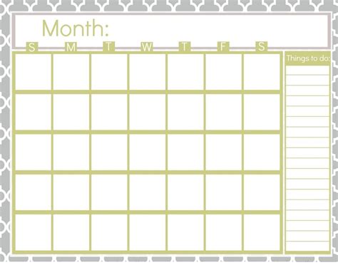 6 Best Free Printable Calendar Pages Printableecom Calendars To Print