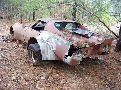 Barn Find Flared C3 Corvette Put Out To Pasture Barn Finds