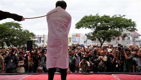 Indonesian Men Publicly Caned For Gay Sex Newshub