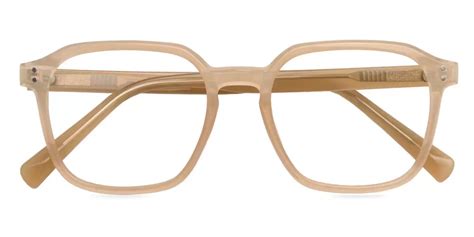 k9039 square brown eyeglasses frames leoptique
