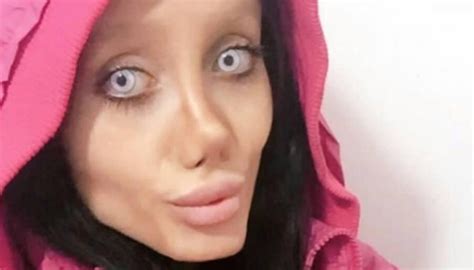 Sahar Tabar Instagram Real Creepy Zombie Angelina Jolie Jailed After