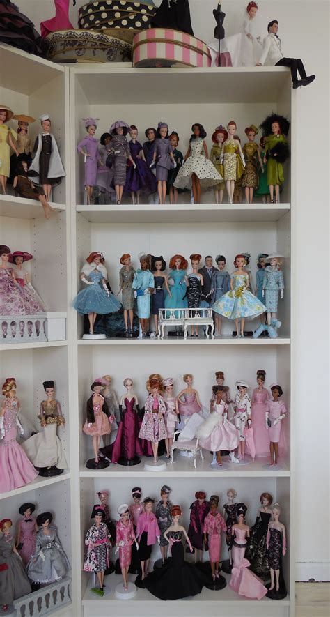 What A Fine Collection Of Fashions And Dolls I Am Sure This Is Silkstone Heaven Barbie Room