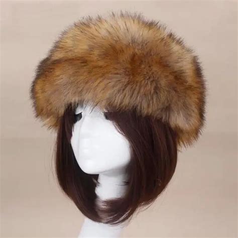 Buy Fashion Spring Autumn Winter Faux Fox Fur Hat Male