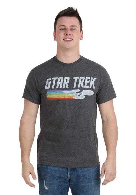 Star Trek Enterprise Rainbow Trail T Shirt