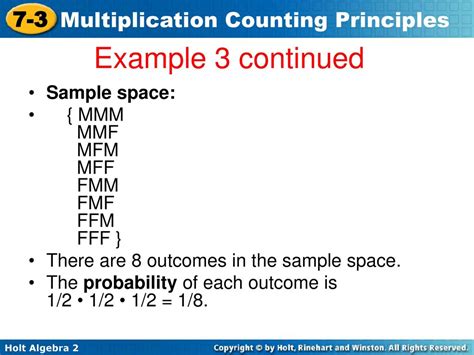 Example 1a Using The Fundamental Counting Principle Ppt Download