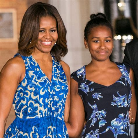 Michelle Obama Celebrates Sasha S 20th Birthday With Rare Photo
