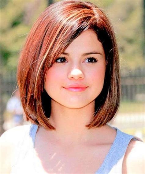 Cute Short Hairstyles For Round Faces With Double Chin Trendy