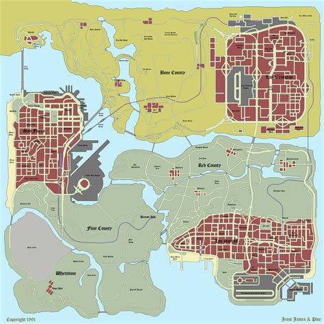 Maps Gta Sa Grand Theft Auto San Andreas On Gtacz