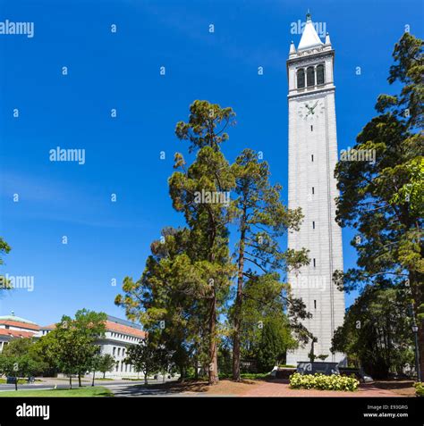 Sather Tower The Campanile At The University Of California Berkeley Berkeley California USA