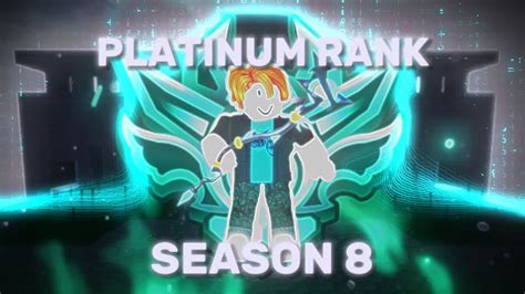I Reached Platinum Rank Roblox Bedwars Youtube