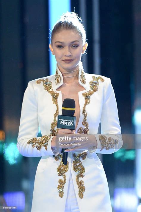Gigi Hadid Hosts At The 2016 Iheartradio Muchmusic Video Awards At