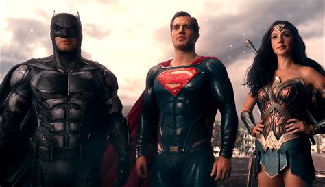 The Dc Trinity Ben Affleck As Batman Henry Cavill As Superman Gal
