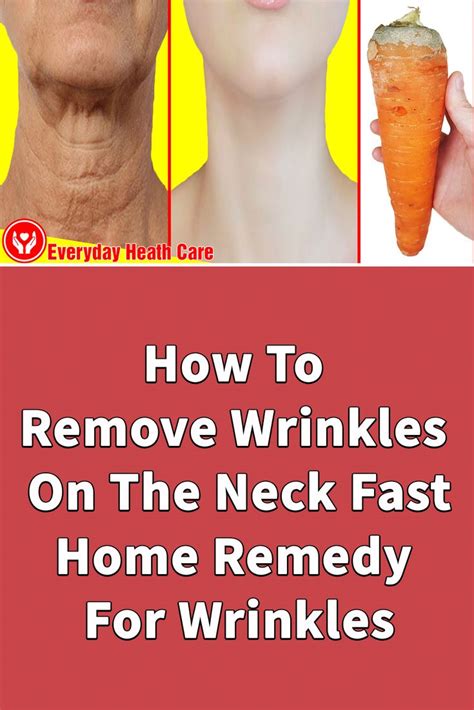 How To Remove Wrinkles On The Neck Fast Home Remedy For Wrinkles In