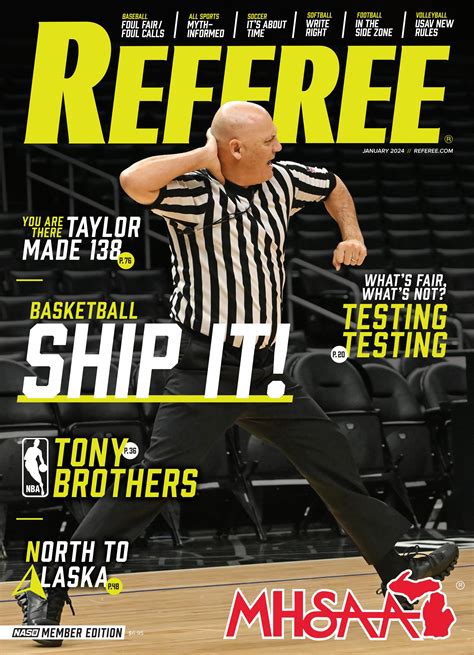 Mhsaa Referee Magazine January 2024 By Referee Magazine Issuu