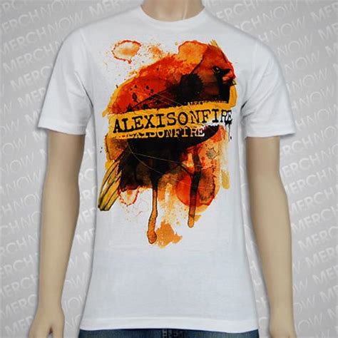 T Shirt Cardinal White By Alexisonfire Merchnow Your Favorite Band Merch Music And More
