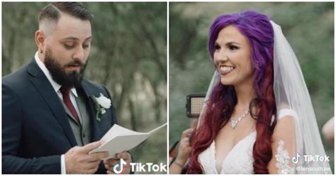 Grooms Inappropriate Wedding Vows Go Viral On Tiktok