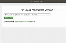 imgur upload jquery app dynamic build using idevie web