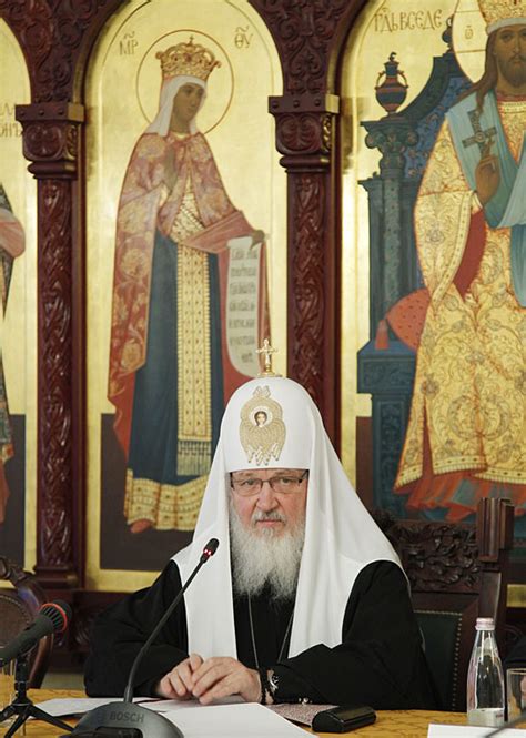 His Holiness Patriarch Kirill Addresses The Sretenksy Monastery