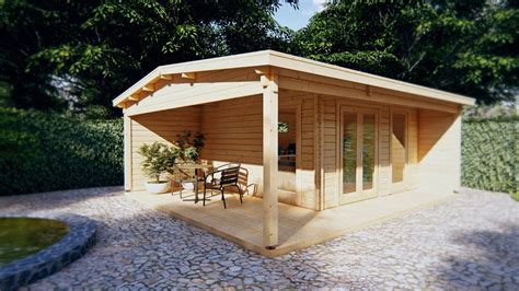 The barnwood builders float down the ohio river and land in paducah, kentucky, where they try to save a little cabin in a big quarry. DIY log cabin Garden Studio XL - YouTube