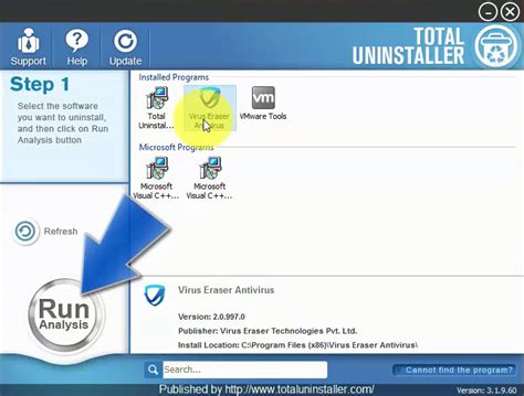 Simple Instructions To Uninstall Virus Eraser Antivirus On Pc