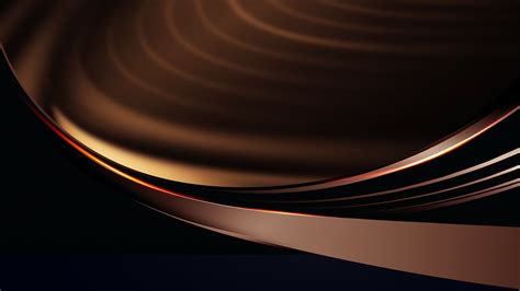 Black And Gold Abstract Wallpaper