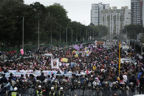 Así Se Desarrolló La Marcha Niunamenos En Lima Lima El Comercio PerÚ