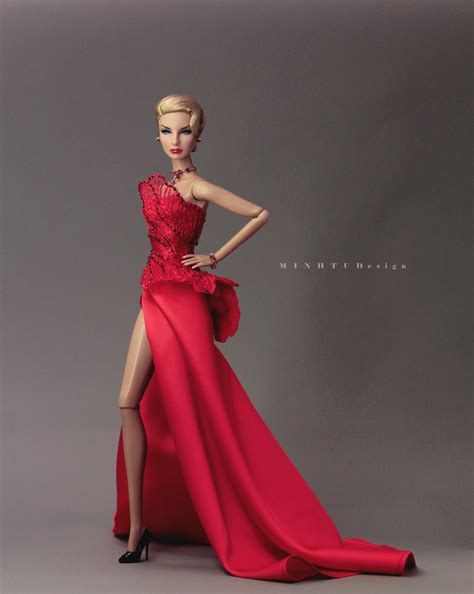 Fashion Royalty Agnes Von Weiss Fashion And Photography By Minhtu Barbie Gowns Barbie Dress