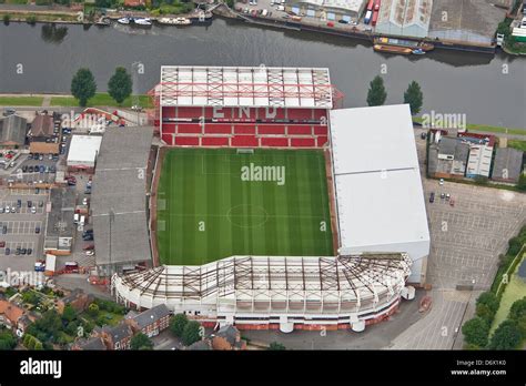 Aerial Image Of Nottingham Forest Football Club Ground The City Ground