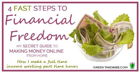 How 2 make money fast online. 4 Fast Steps to Financial Freedom: My secret guide to making money online from home