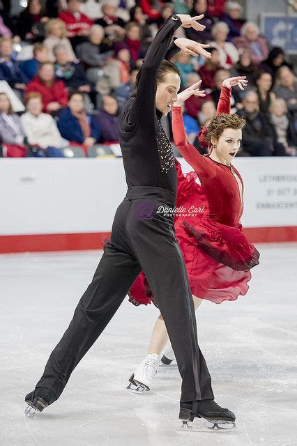 Canadian Ice Dancers Alexandra Paul And Mitchell Islam Photograph By