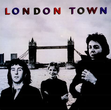 Paul Mccartney And Wings London Town Uk Vinyl Lp Album Lp Record 519703