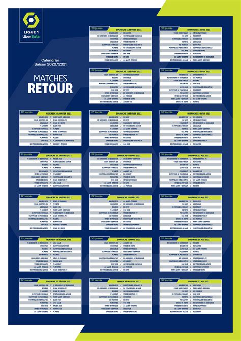 national calendrier 2024