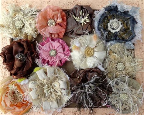 Prezzo speciale 1€ was 1€. Fiori di stoffa fai da te in stile shabby: 9 idee per ispirarvi