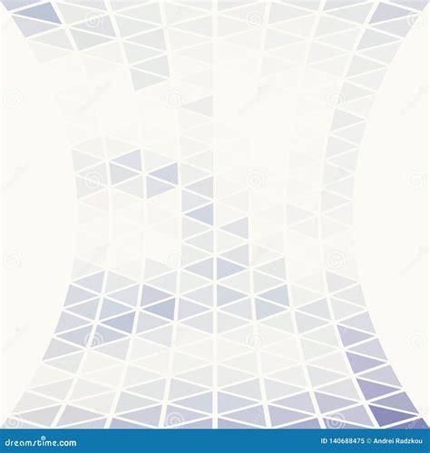 Subtle Pattern With Transparent Triangles Vector Background Stock