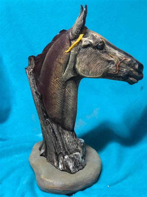 Horse Bust Ceramic Art By Jmdceramicsart Etsy
